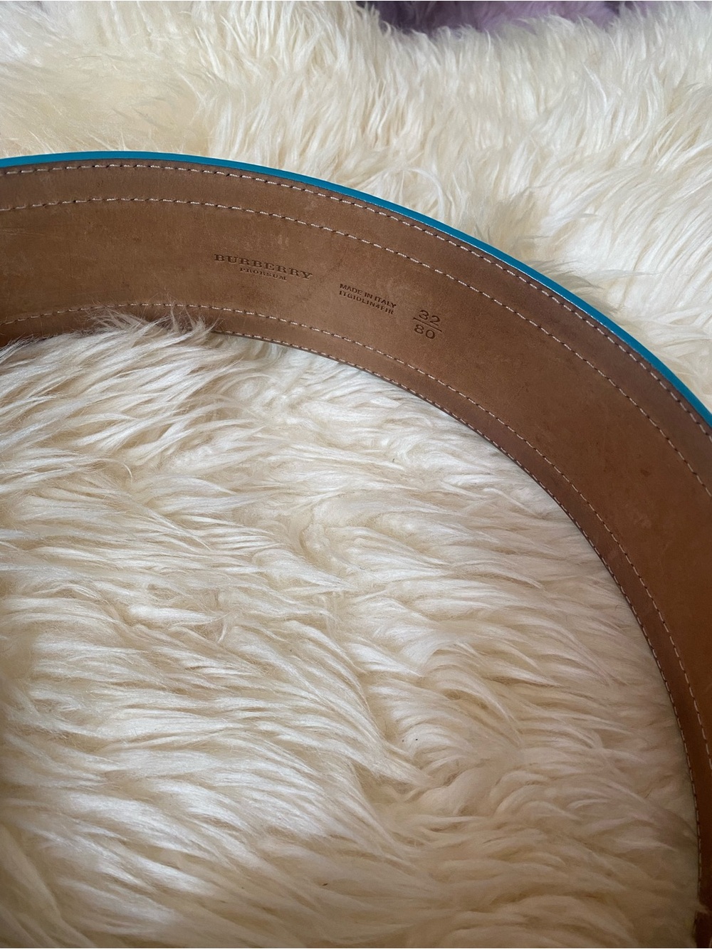 Burberry leather belt - Picture 3 of 11